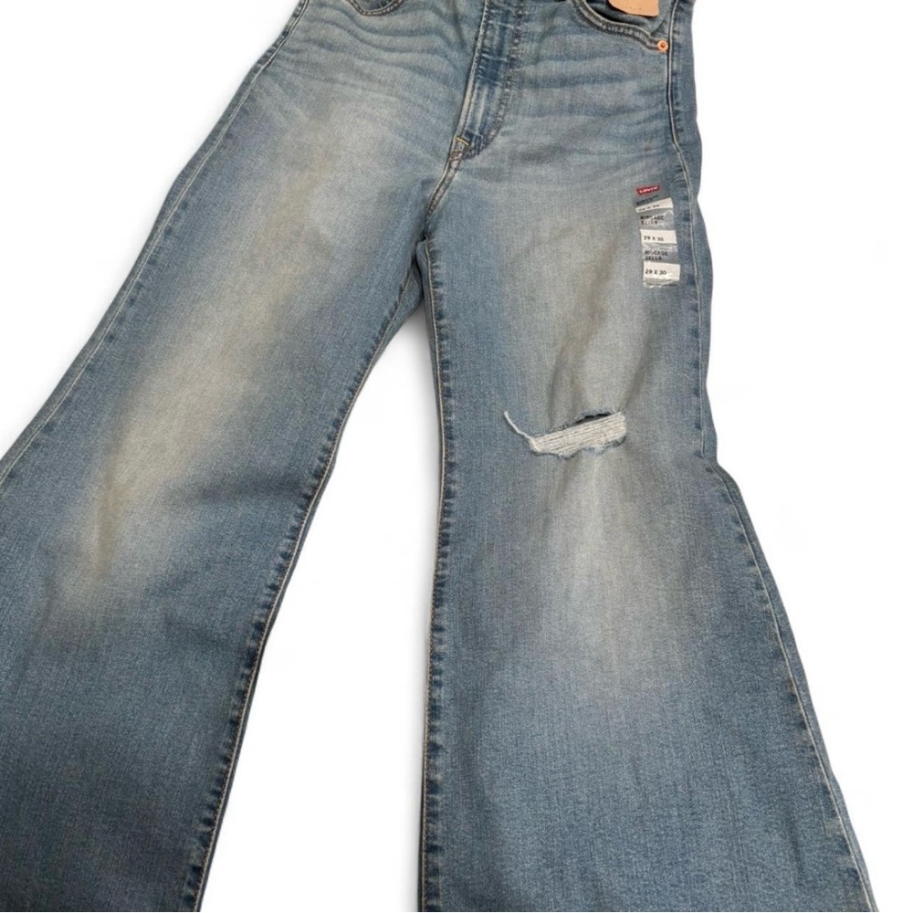 Levi's Light Blue Flare Jeans